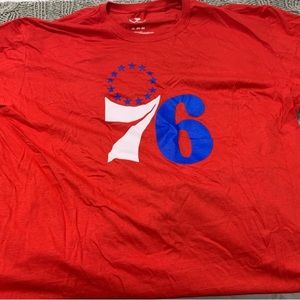 Philadelphia 76ers tee shirt